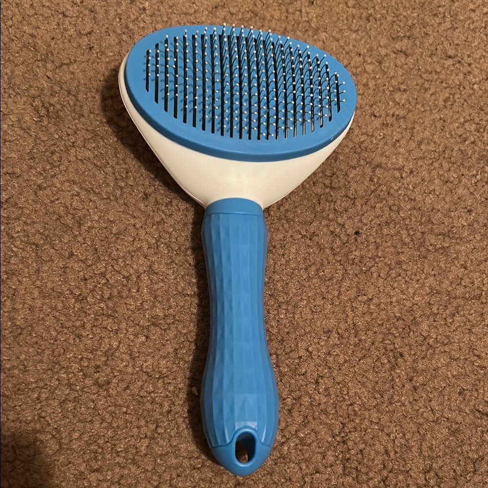 Blue Cat Grooming Brush